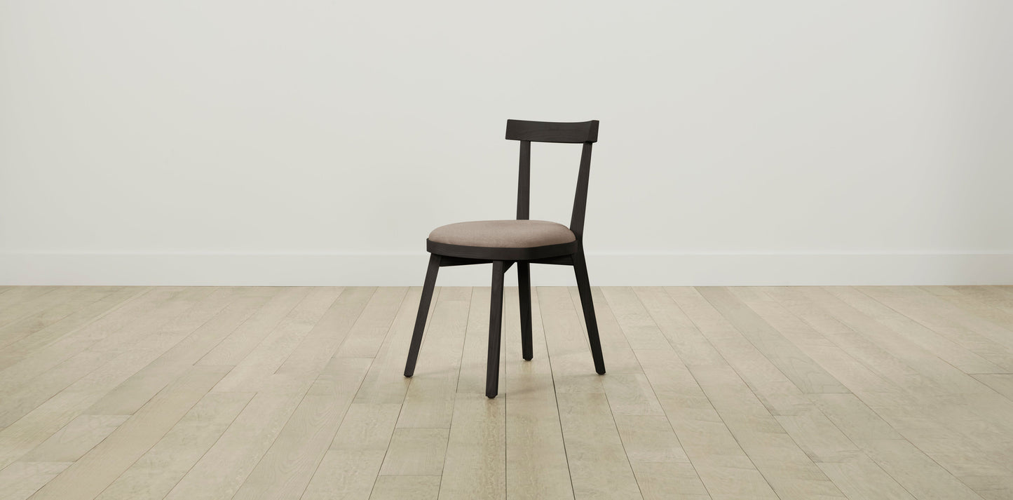 The Allen  - Performance Basketweave Malt Dining Chair