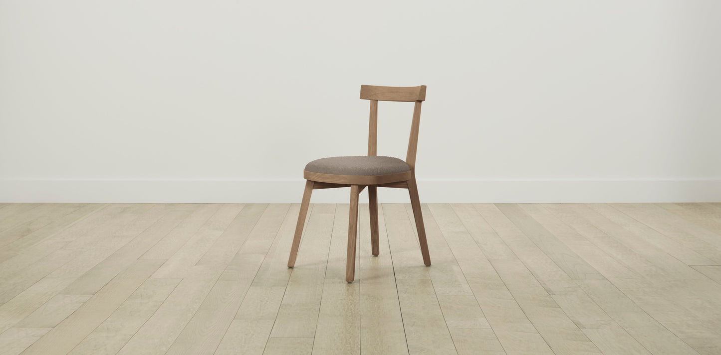 The Allen  - Performance Bouclé Morel Dining Chair