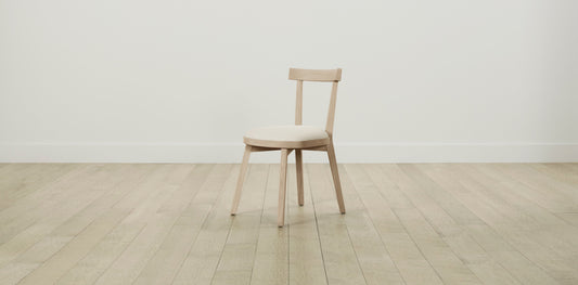 The Allen  - Performance Linen Creme Dining Chair