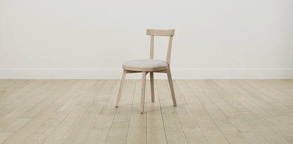 The Allen  - Performance Linen Oyster Dining Chair