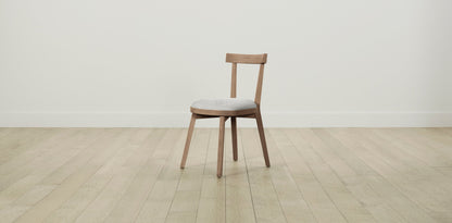 The Allen  - Performance Textured Tweed Dove Dining Chair