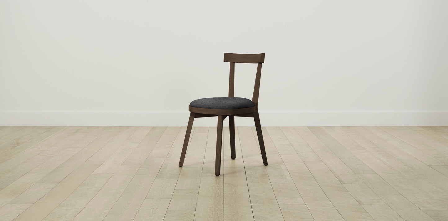 The Allen  - Performance Tweed Char Dining Chair