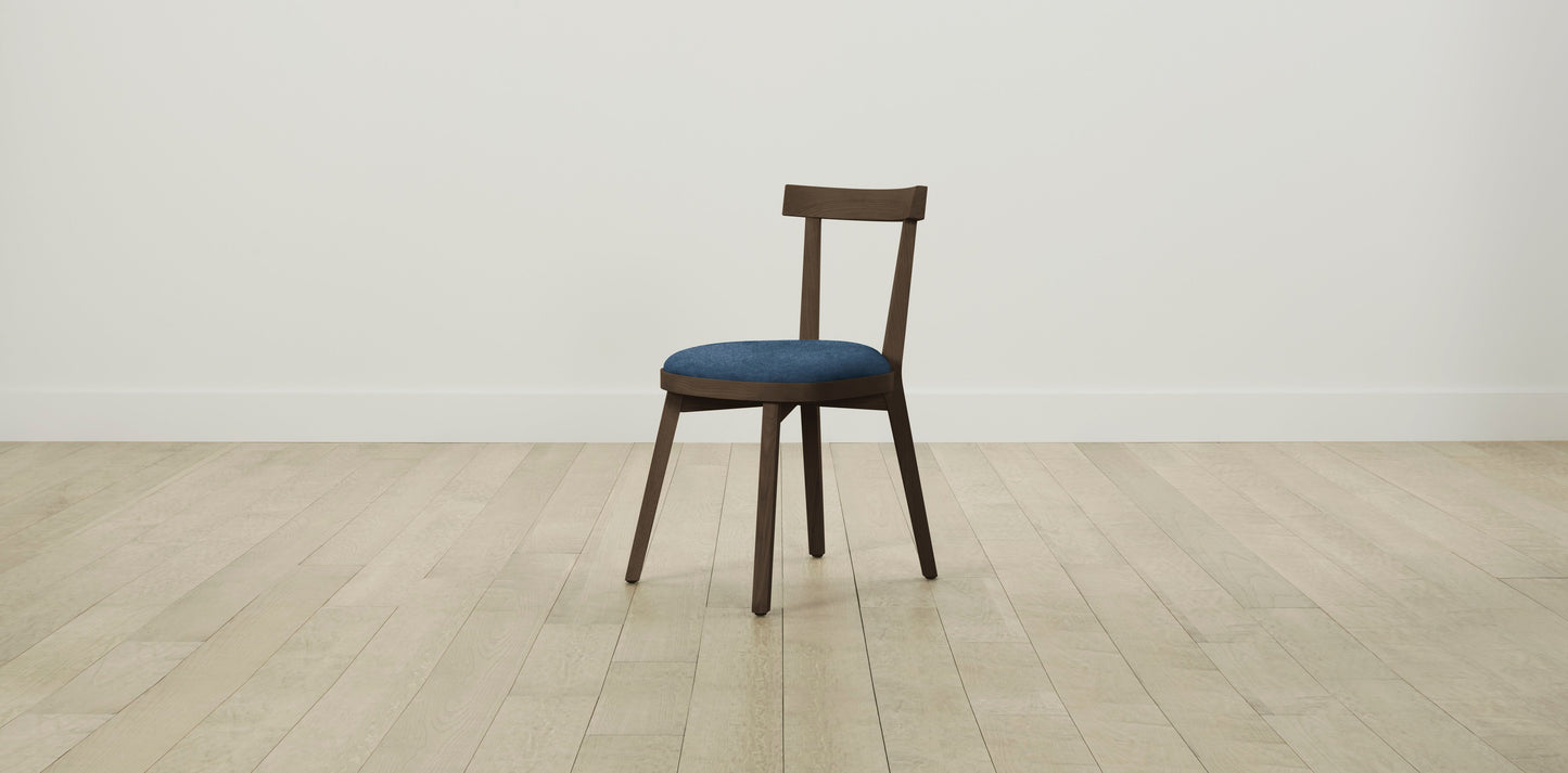 The Allen  - Performance Tweed Denim Dining Chair