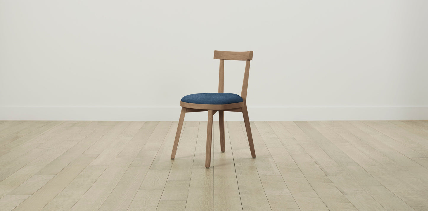 The Allen  - Performance Tweed Denim Dining Chair