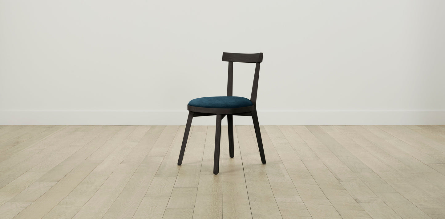 The Allen  - Performance Velvet Lagoon Dining Chair