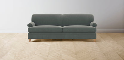 The Carmine  - Mohair Fog Sofa