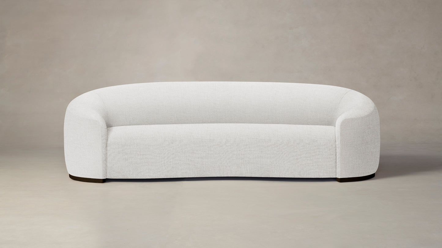 The Chelsea  - Belgian Linen Egret Sofa