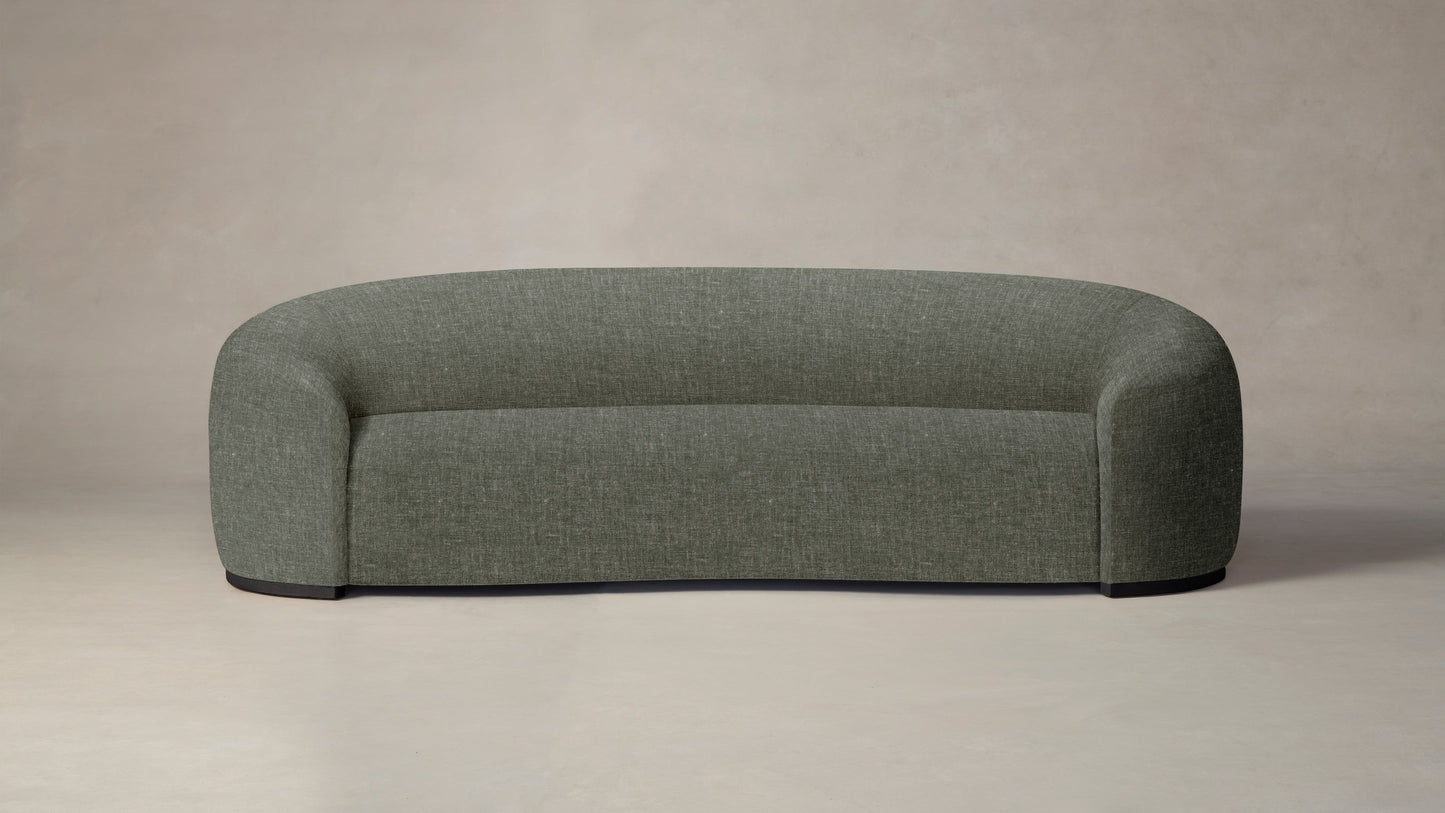 The Chelsea  - Belgian Linen Thyme Sofa