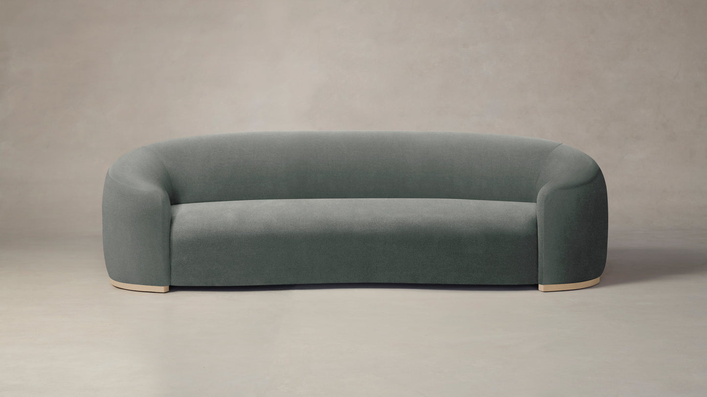 The Chelsea  - Mohair Fog Sofa