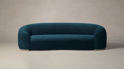 The Chelsea  - Performance Velvet Lagoon Sofa