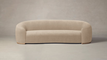 The Chelsea  - Performance Velvet Taupe Sofa