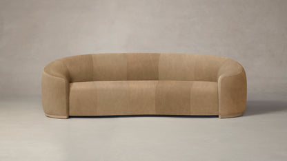 The Chelsea  - Tuscan Leather Camel Sofa