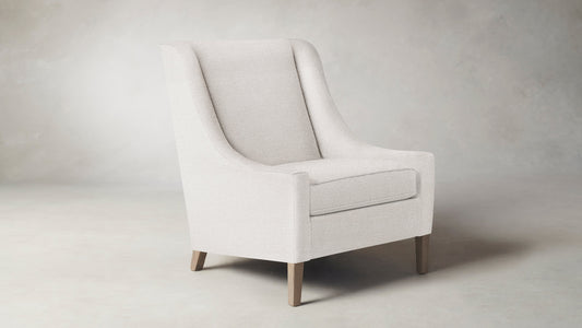 The Chrystie  - Performance Bouclé Polar Chair