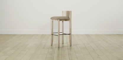 The Delancey with Onyx - Merino Wheat Bar and Counter Stool