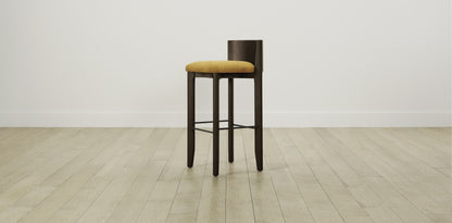 The Delancey with Onyx - Mohair Amber Bar and Counter Stool