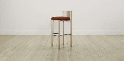 The Delancey with Onyx - Mohair Spice Bar and Counter Stool