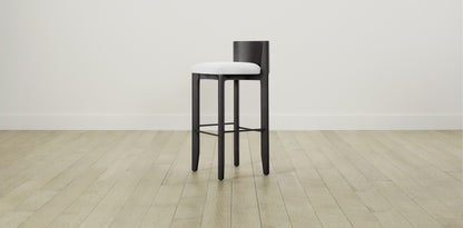 The Delancey with Onyx - Performance Textured Linen Bone Bar and Counter Stool