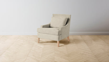 The Downing  - Belgian Linen Alder Chair