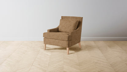 The Downing  - Belgian Linen Chai Chair