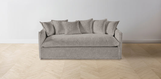 The Dune  - Belgian Linen Agate Sofa