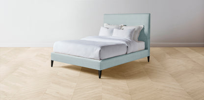 The Essex  - Performance Woven Chenille Rain Bed - 50" Headboard - Upholstered on reverse