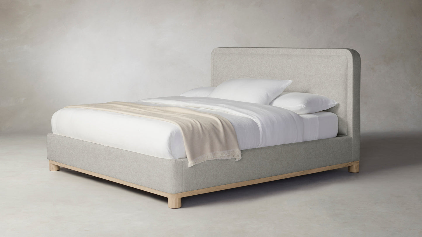 The Kent  - Merino Dusk Bed - 47" Headboard