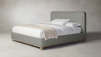 The Kent  - Merino Granite Bed - 53" Headboard