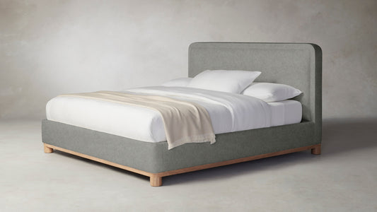 The Kent  - Merino Granite Bed - 41" Headboard