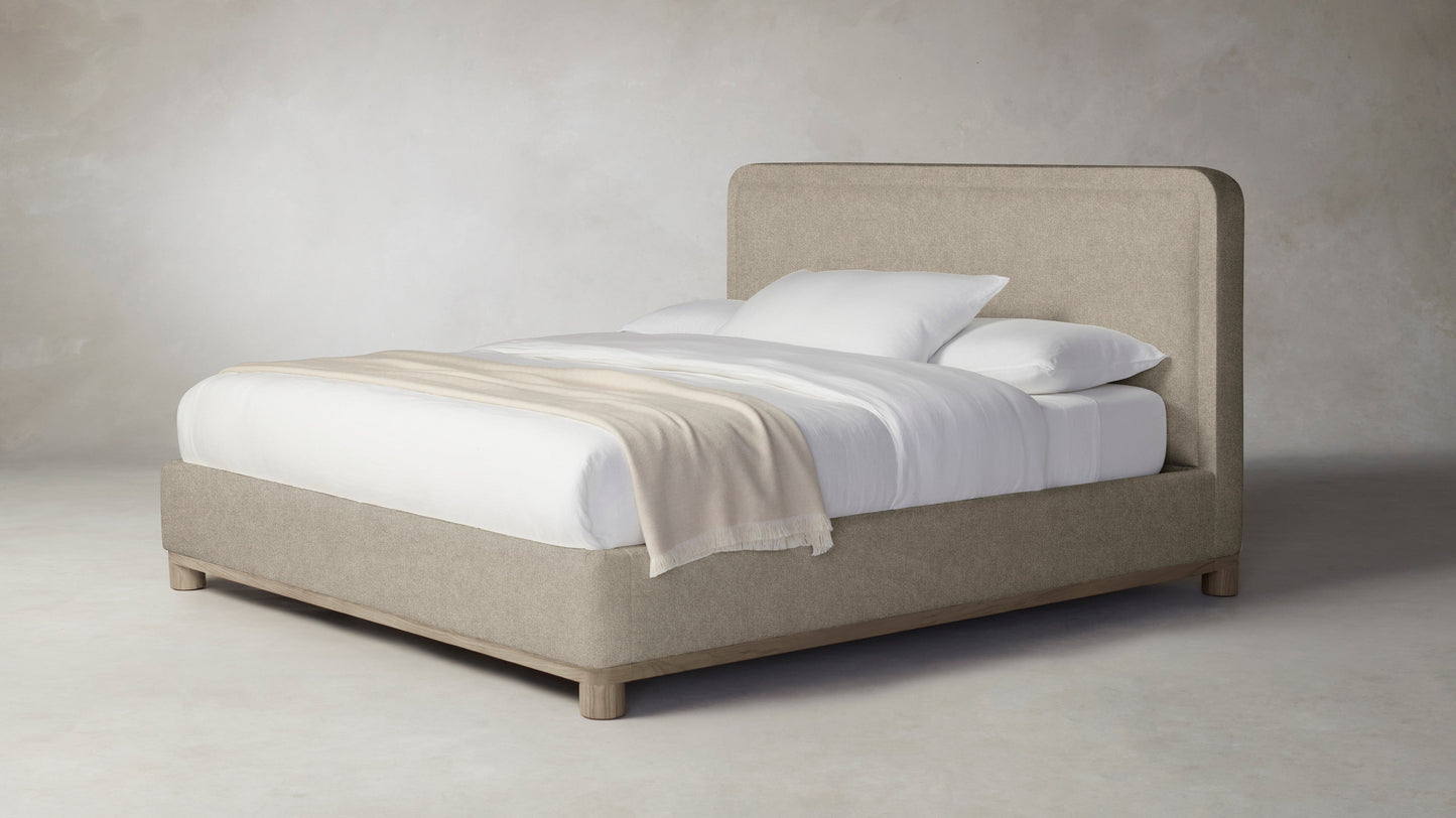 The Kent  - Merino Wheat Bed - 53" Headboard