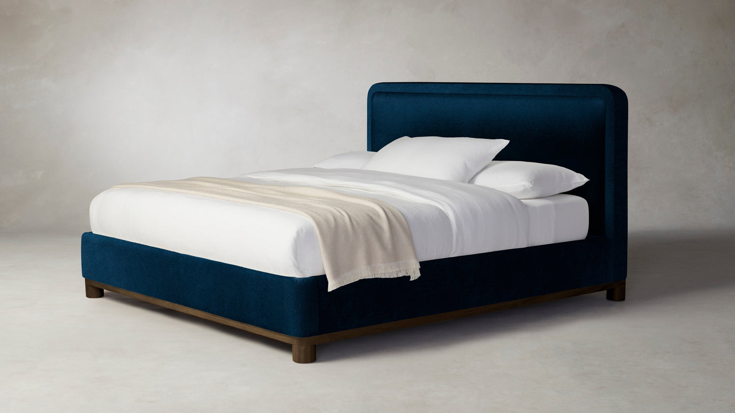 The Kent  - Mohair Admiral Bed - 53" Headboard