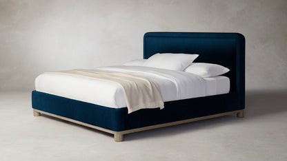 The Kent  - Mohair Admiral Bed - 53" Headboard