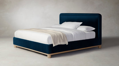 The Kent  - Mohair Admiral Bed - 53" Headboard