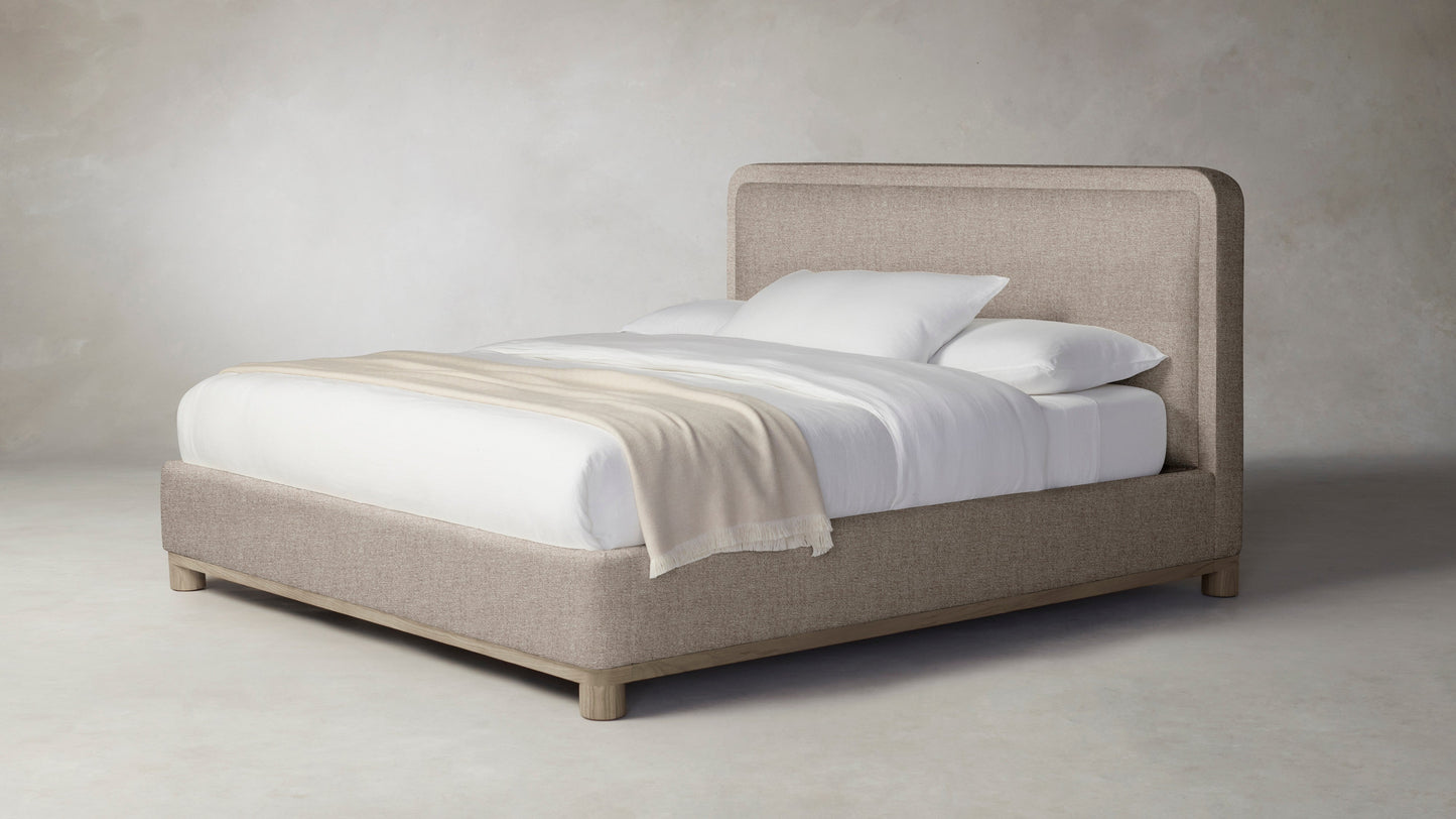 The Kent  - Performance Basketweave Malt Bed - 47" Headboard