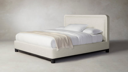 The Kent  - Performance Chenille Buff Bed - 47" Headboard