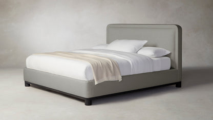 The Kent  - Performance Linen Putty Bed - 53" Headboard