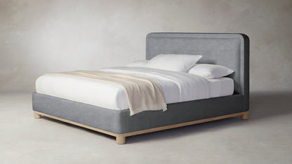 The Kent  - Performance Melange Weave Night Bed - 41" Headboard