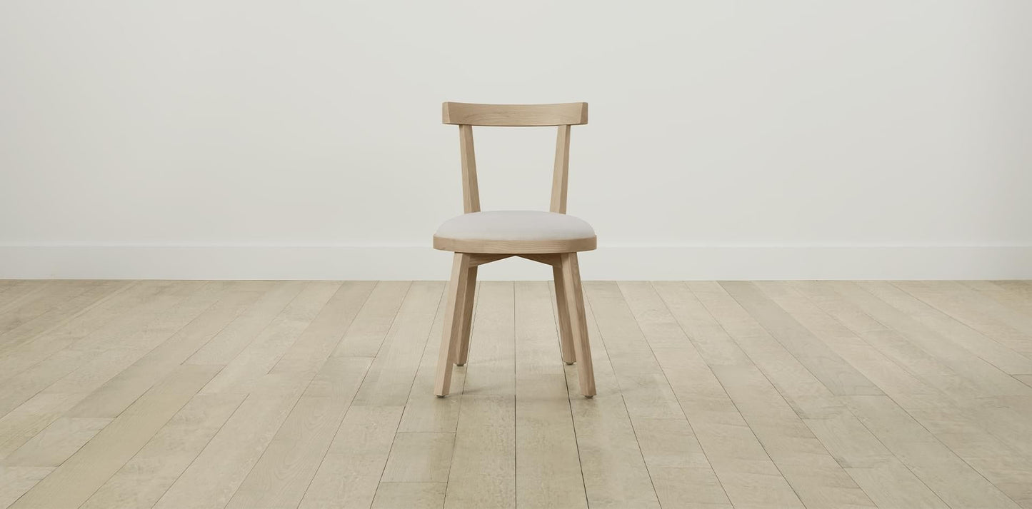 The Allen  - Performance Linen Oyster Dining Chair