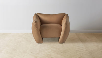 The Bond  - Tuscan Leather Camel Chair