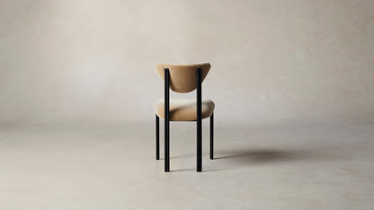 The Cooper  - Mohair Almond Dining Chair