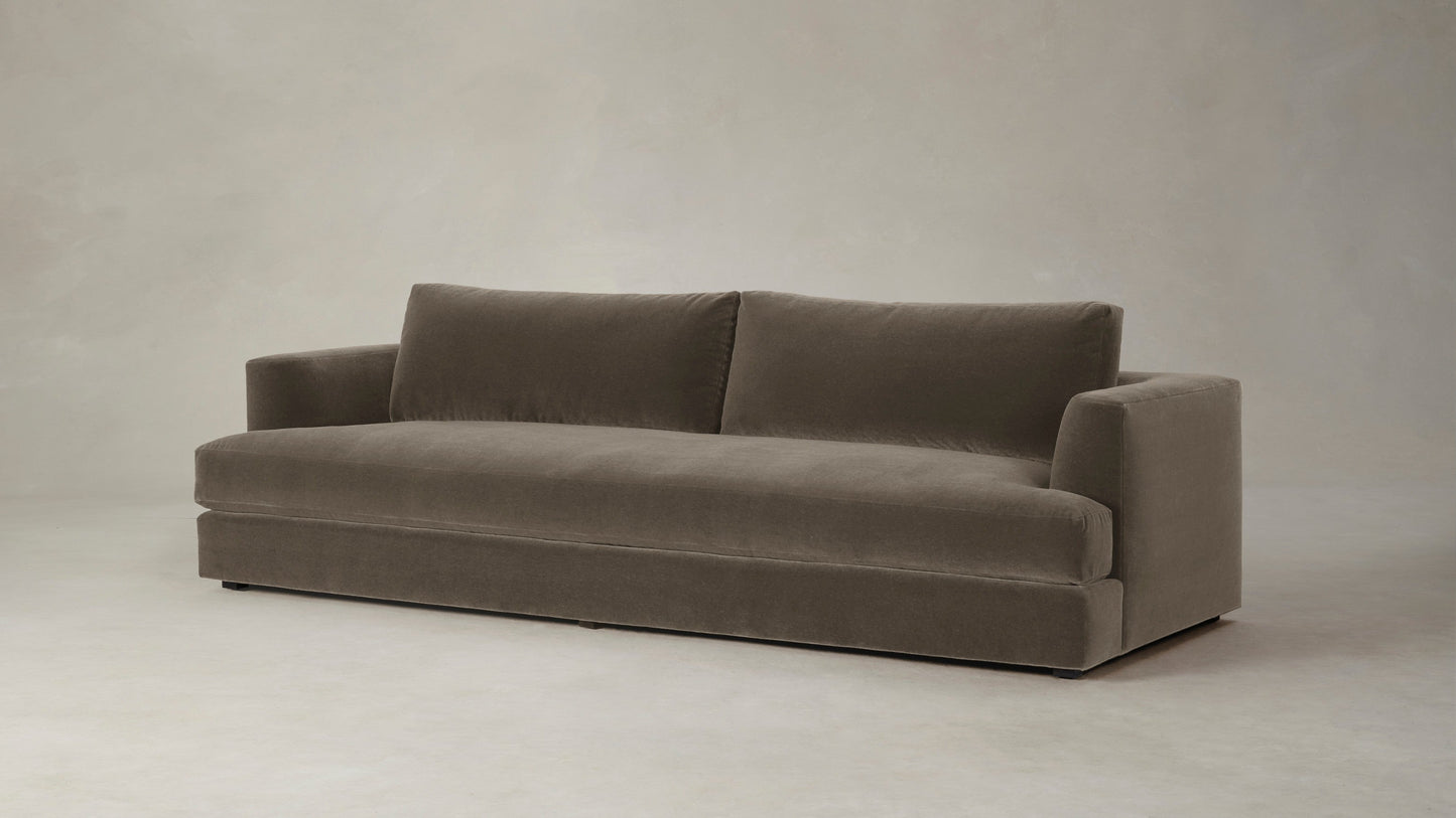 The Varick  - Mohair Mink Sofa