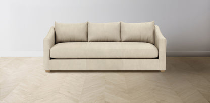 The Sullivan  - Tuscan Leather Bisque Sofa