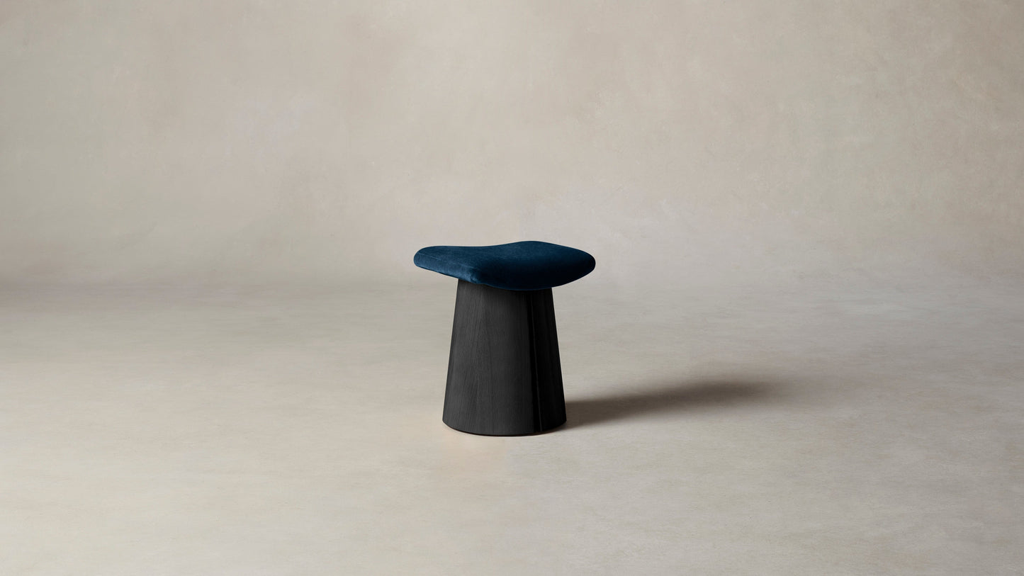 The Weston  - Mohair Admiral Stool